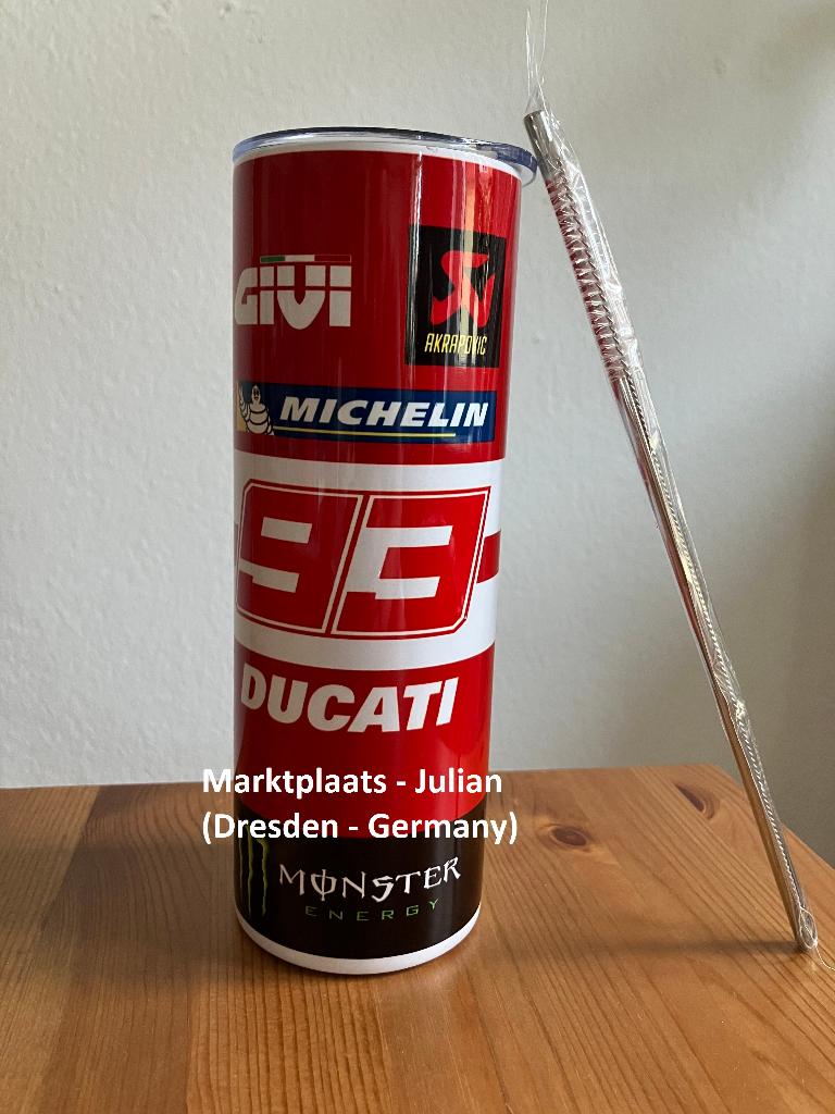 MotoGP-bidon Podium Ducati Corse Marquez MM93 Assen, Verzenden, Nieuw, Formule 1