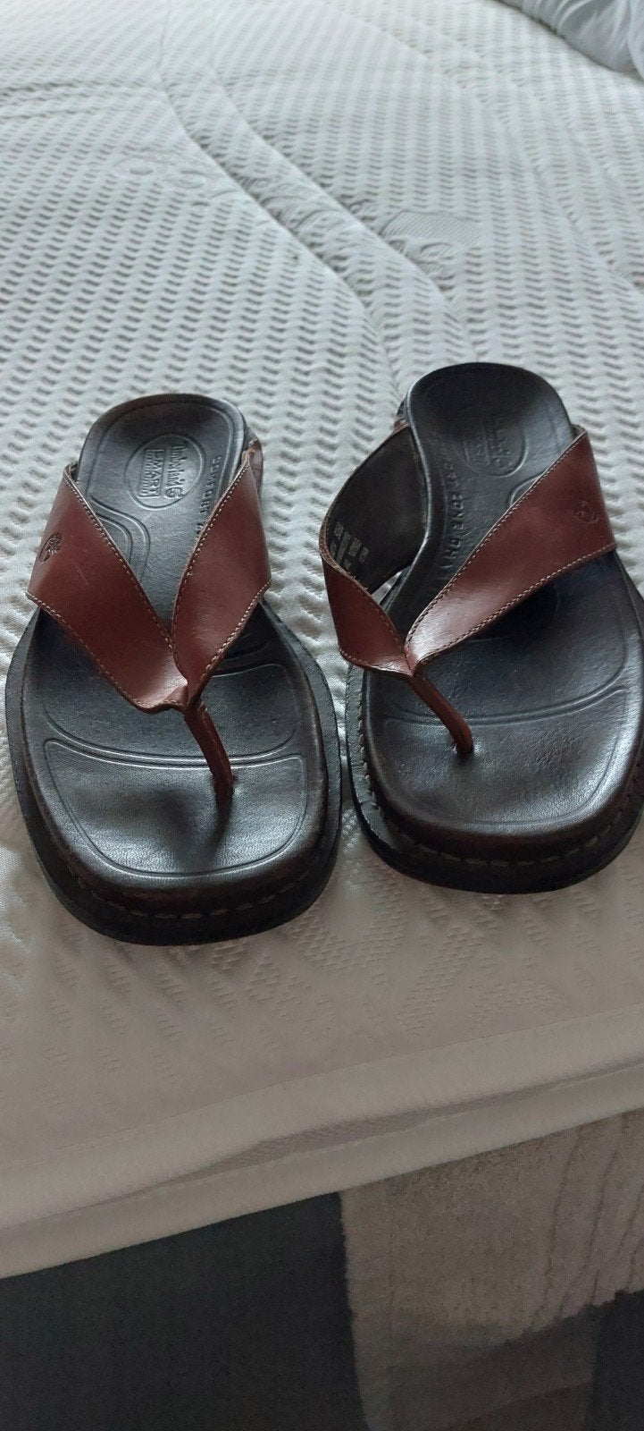 Timberland heren slipper maat 45, Ophalen of Verzenden, Zo goed als nieuw, Bruin