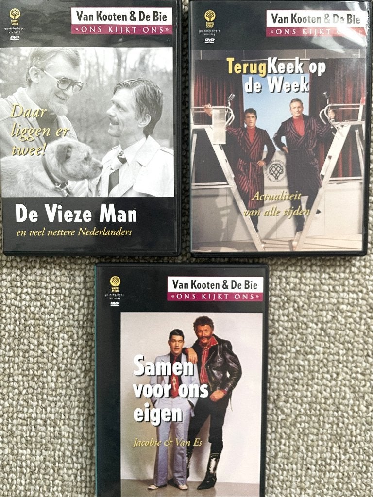3 x Van Kooten & De Bie - in goede staat -, Alle leeftijden, Ophalen of Verzenden, Zo goed als nieuw, Klassieker