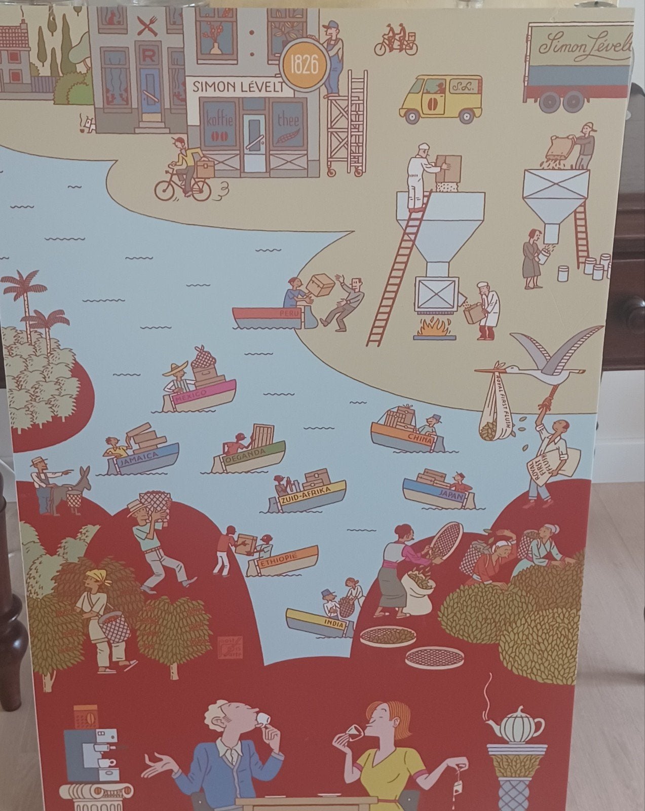 reclame affiche, Ophalen, Zo goed als nieuw, A1 t/m A3, Overige onderwerpen