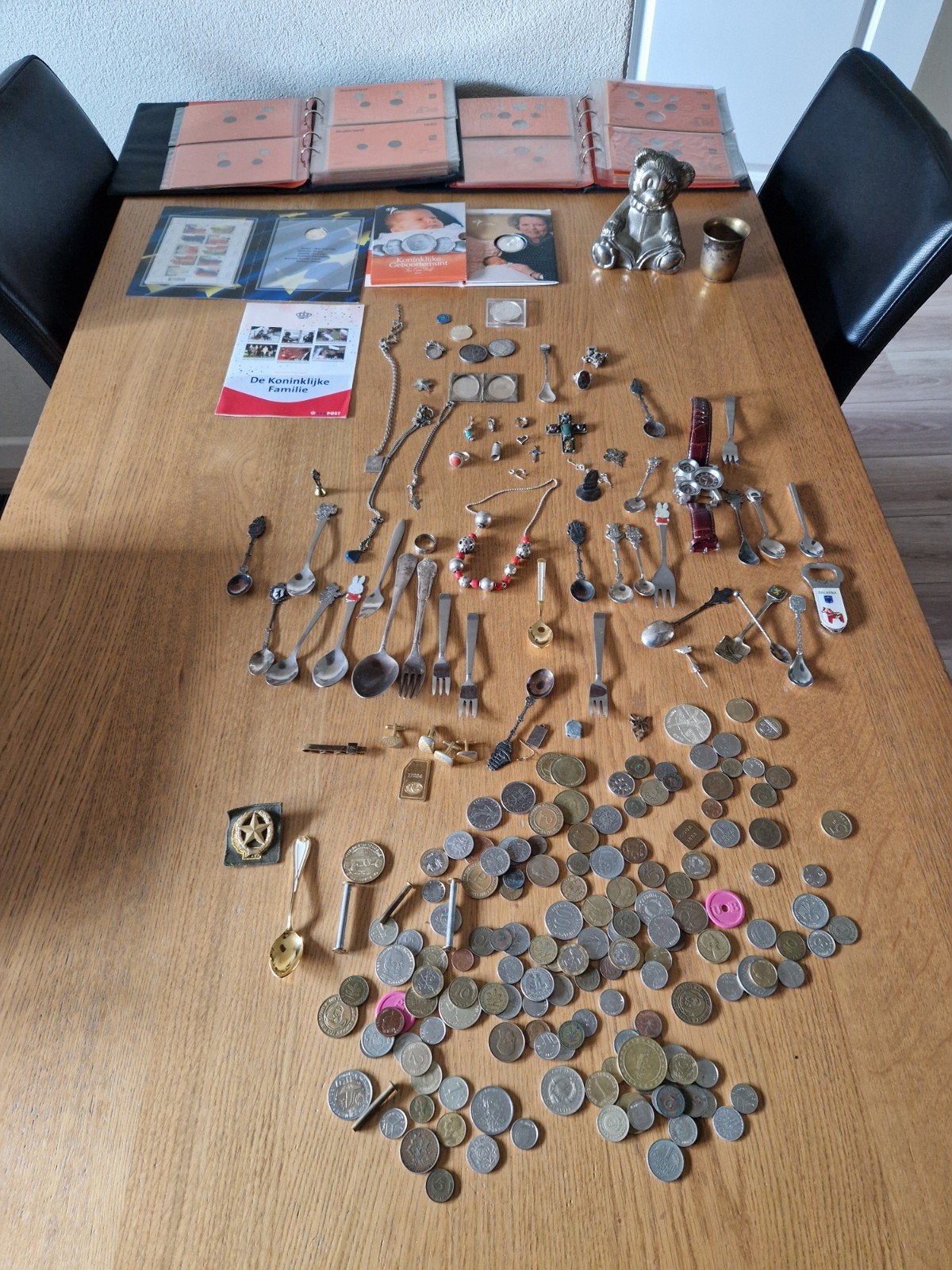 Verzameling  Sieraden en munten Zilver, Ophalen, Zilver, Overige typen