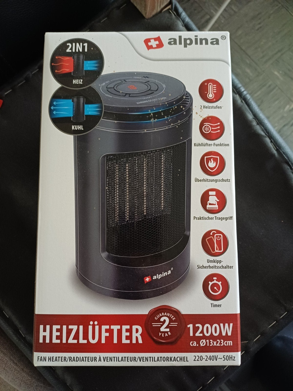 Elektrische ventilator kachel, Huis en Inrichting, Ophalen, Nieuw, Elektrisch, Overige soorten