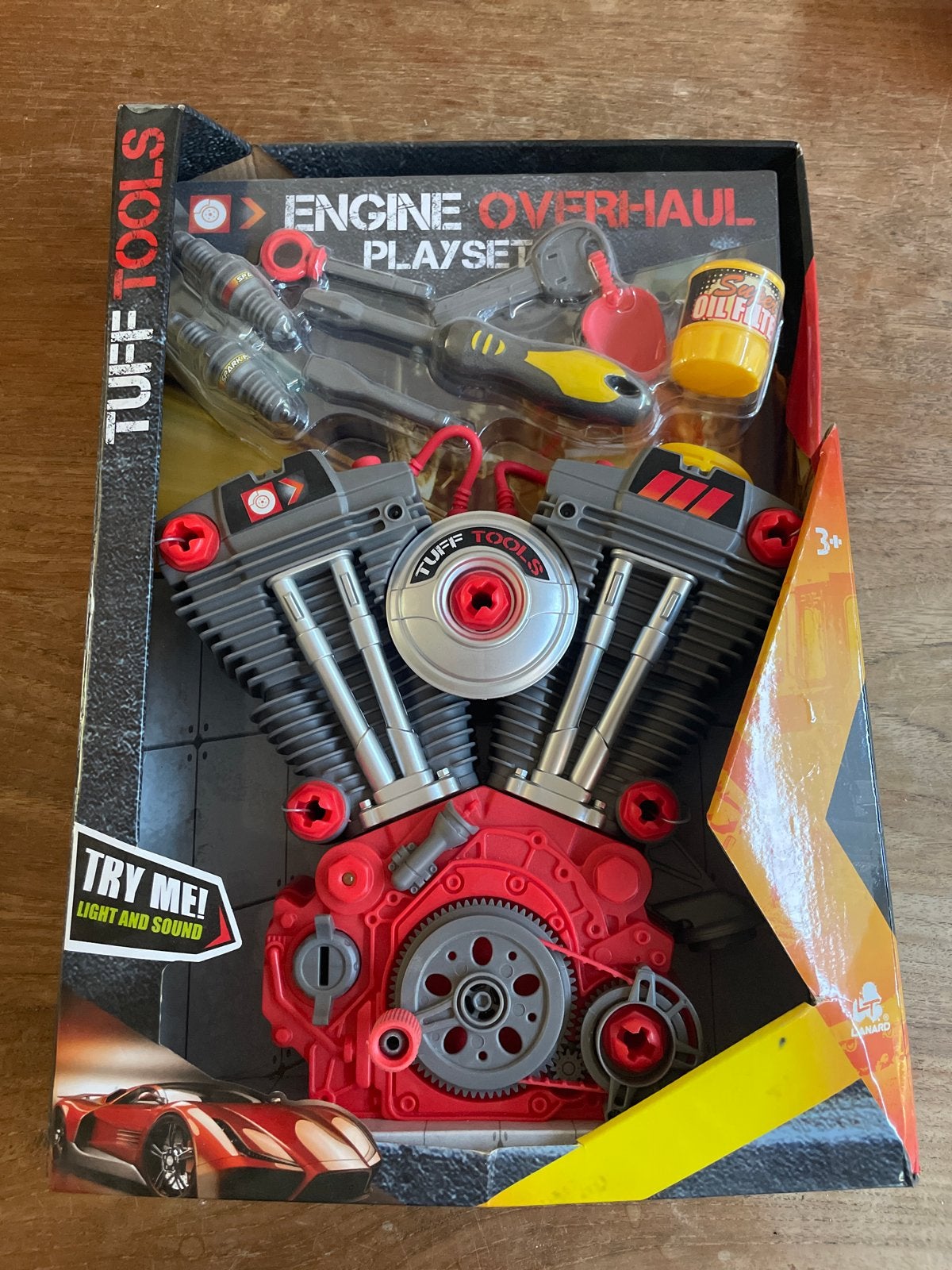 Tuff Tools Engine Overhaul Playset - Motor Speelset, Ophalen of Verzenden, Nieuw