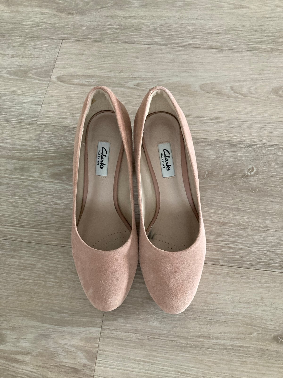 Clarks Kelda Dusty Pink Pumps - Maat 37.5, Pumps, Ophalen of Verzenden, Roze, Gedragen