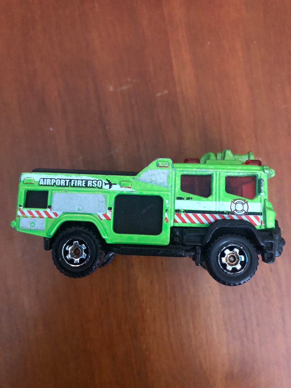 Matchbox Airport Fire RSQ Blazo Blazer speelgoedauto, Ophalen of Verzenden, Gebruikt