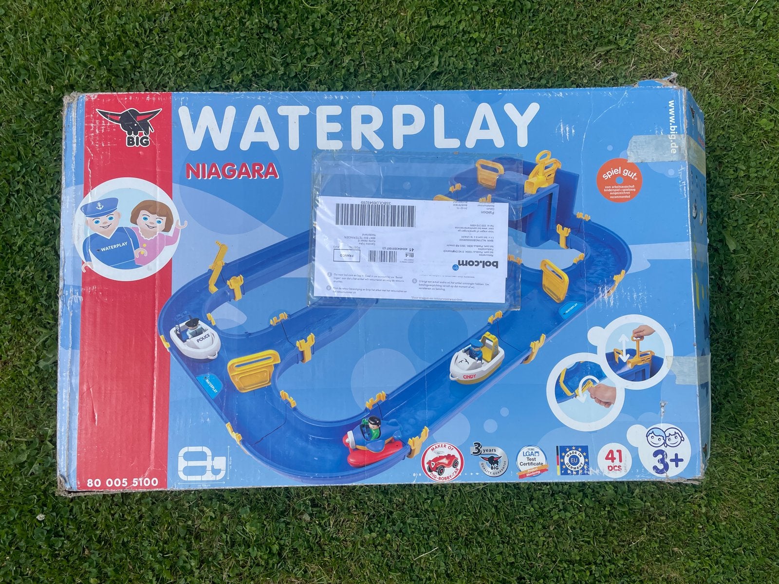 BIG Waterplay Niagara Waterbaan + Rotterdam Editie, Ophalen, Gebruikt