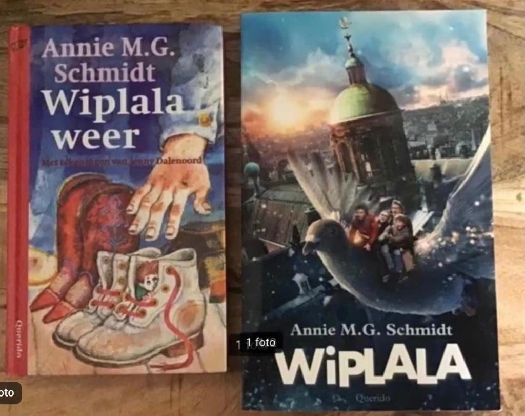 2 uitgaves Wiplala door Annie M.G.Schmidt, Boeken, Ophalen of Verzenden, Gelezen, Fictie algemeen
