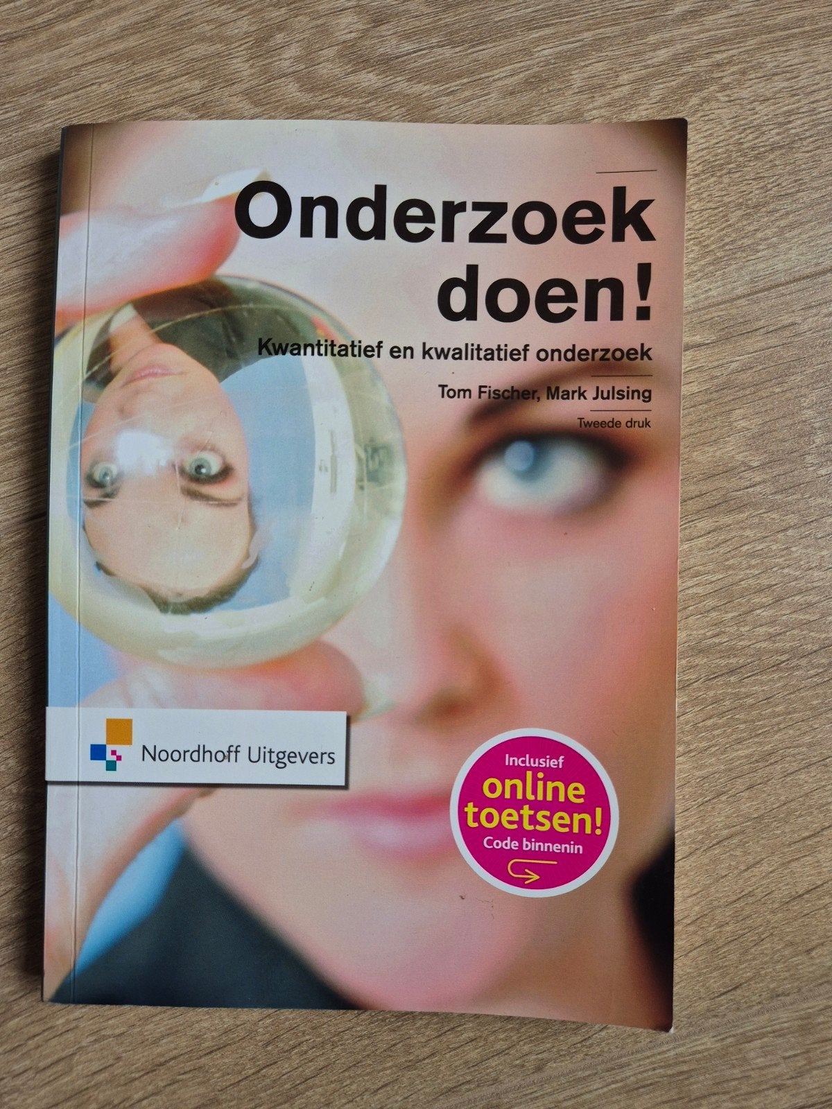 Onderzoek doen! Kwantitatief en kwalitatief onderzoek, Tom Fischer, Mark Julsing, Zo goed als nieuw, Gamma, HBO