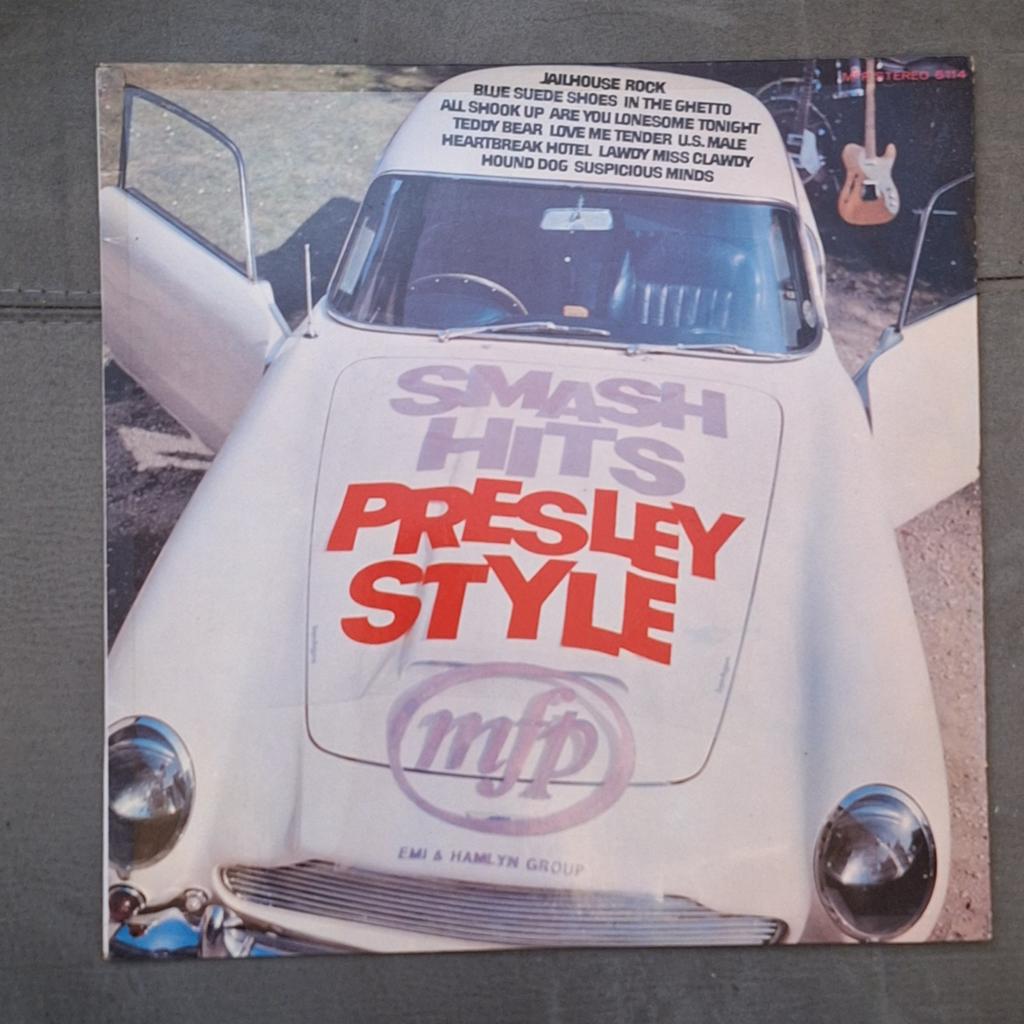 Elvis Presley - Smash Hits Presley Style LP, Ophalen of Verzenden