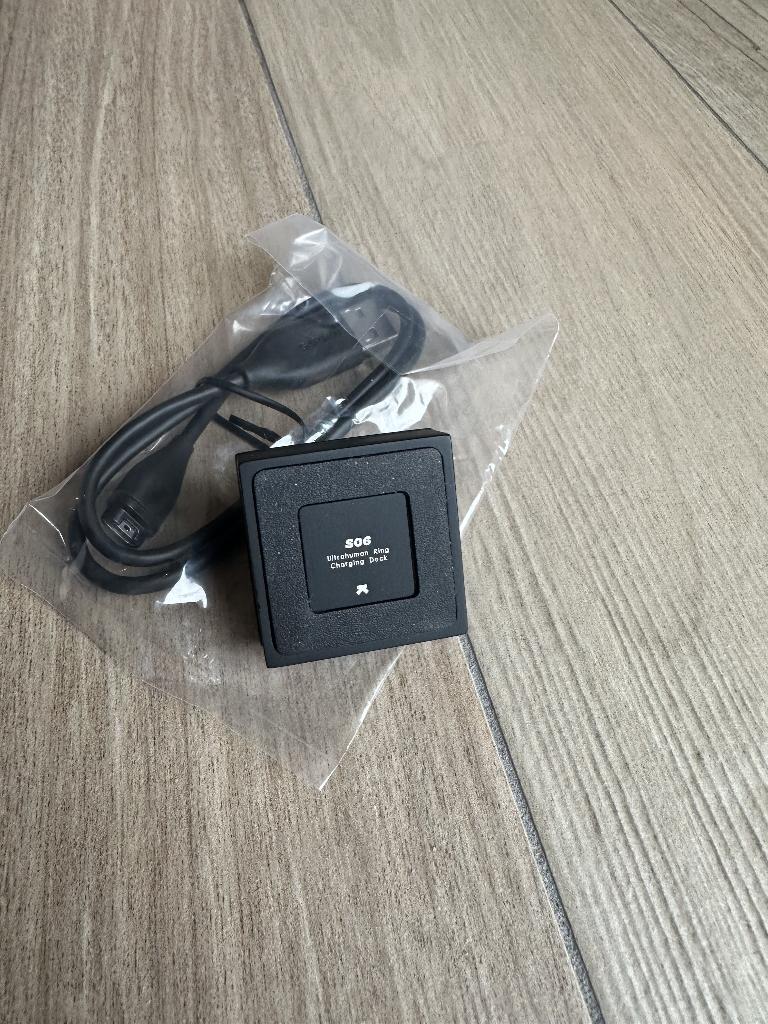 Ultrahuman Ring AIR oplader voor maat 6, Zwart, Nieuw, Ophalen of Verzenden, Ultrahuman