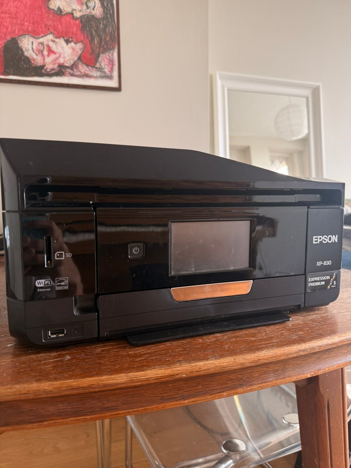 Epson XP-830 printer, Ophalen, Zo goed als nieuw
