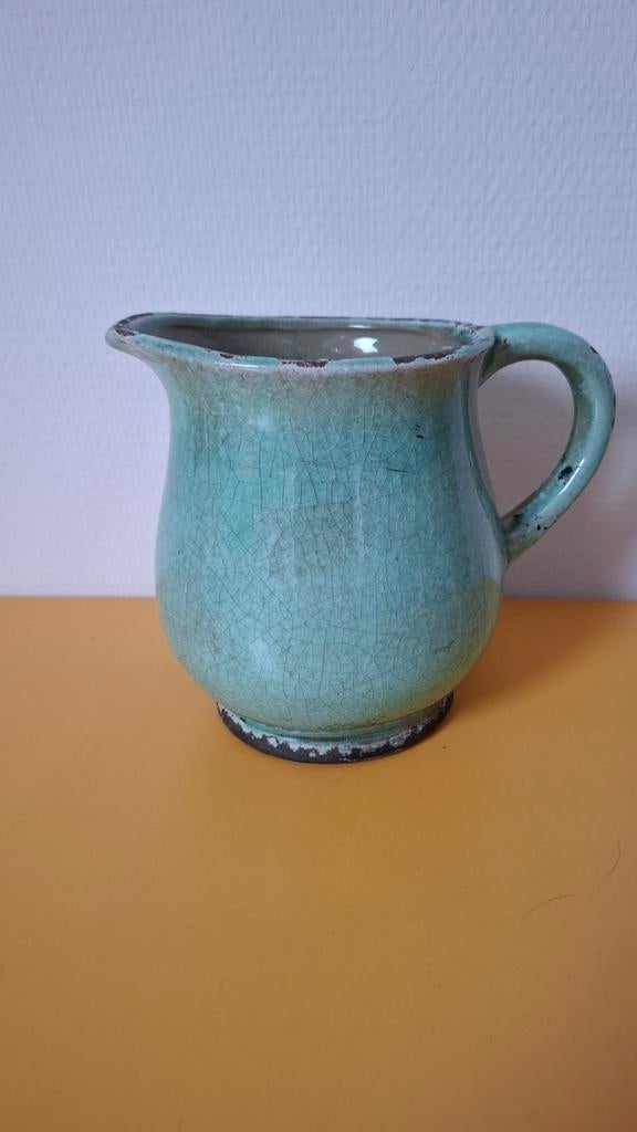 Groene vaas van Brynxz, Ophalen, Steen, Zo goed als nieuw, Minder dan 50 cm