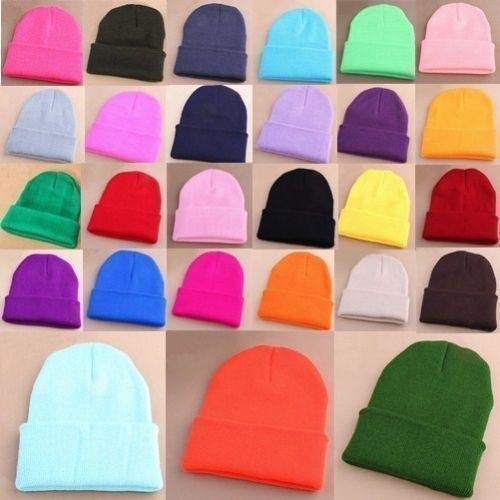 Heren dames muts beanie zwarte blauwe roze rode groene, Verzenden, Nieuw, Overige maten, Muts