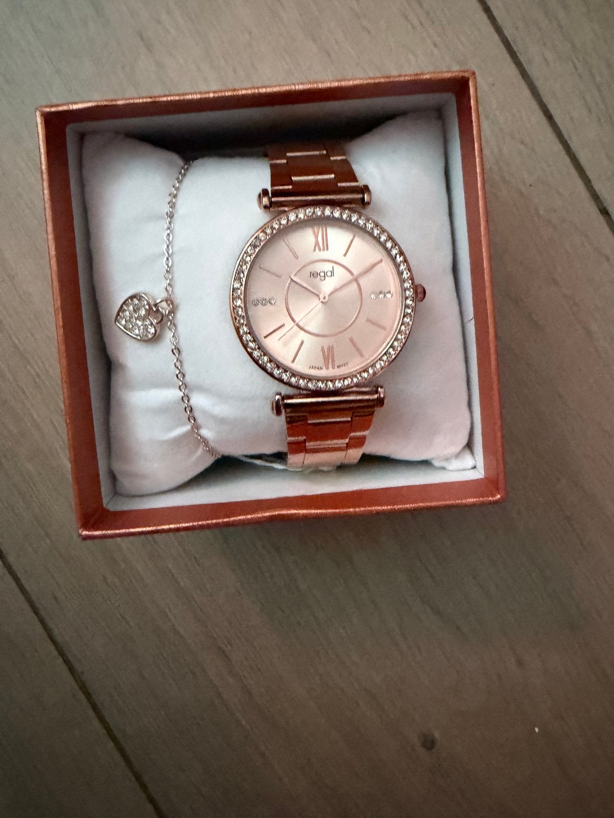 Regal Dames Horloge Cadeau Set - Nieuw met Armband, Overige merken, Staal, Polshorloge, Nieuw