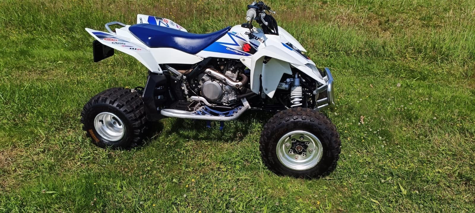 Suzuki LTR 450 op auto kenteken in super staat, Motoren, Quads en Trikes