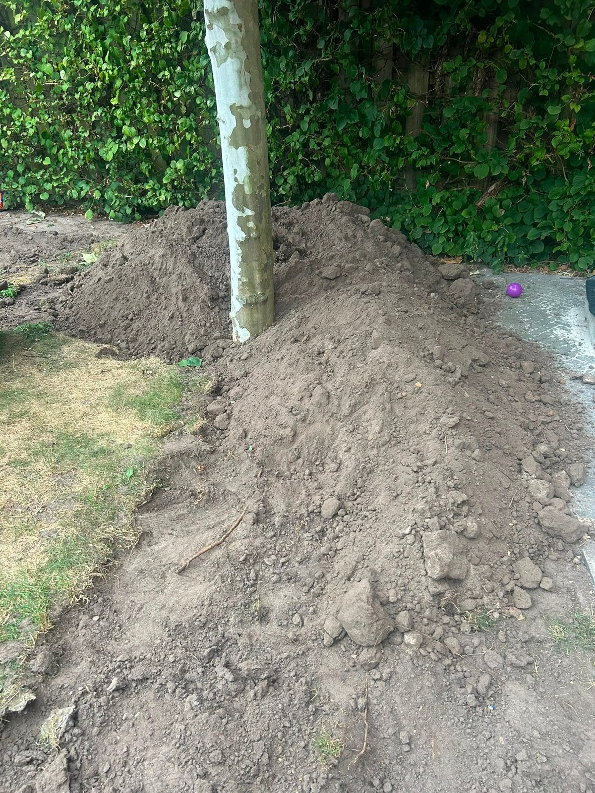 Zwart zand - gratis af te halen, Ophalen, Gebruikt, Ophoogzand