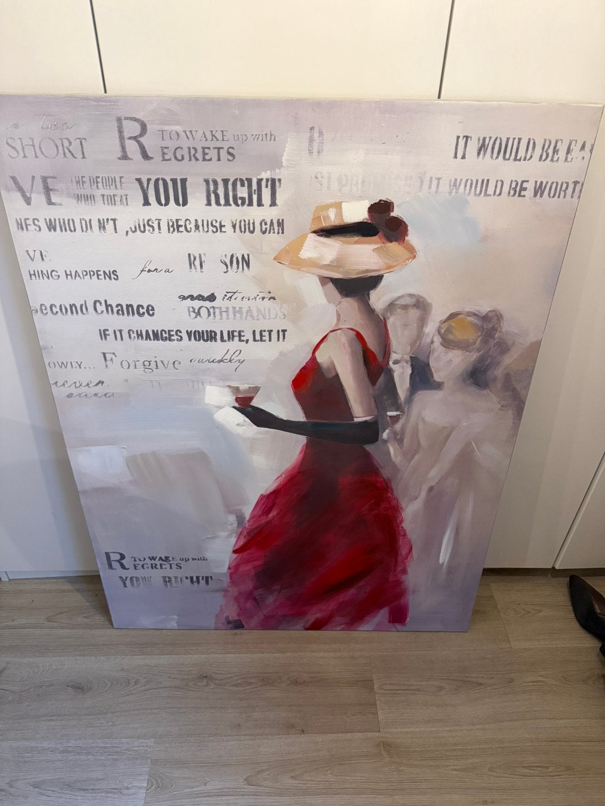 Canvas doek, Ophalen