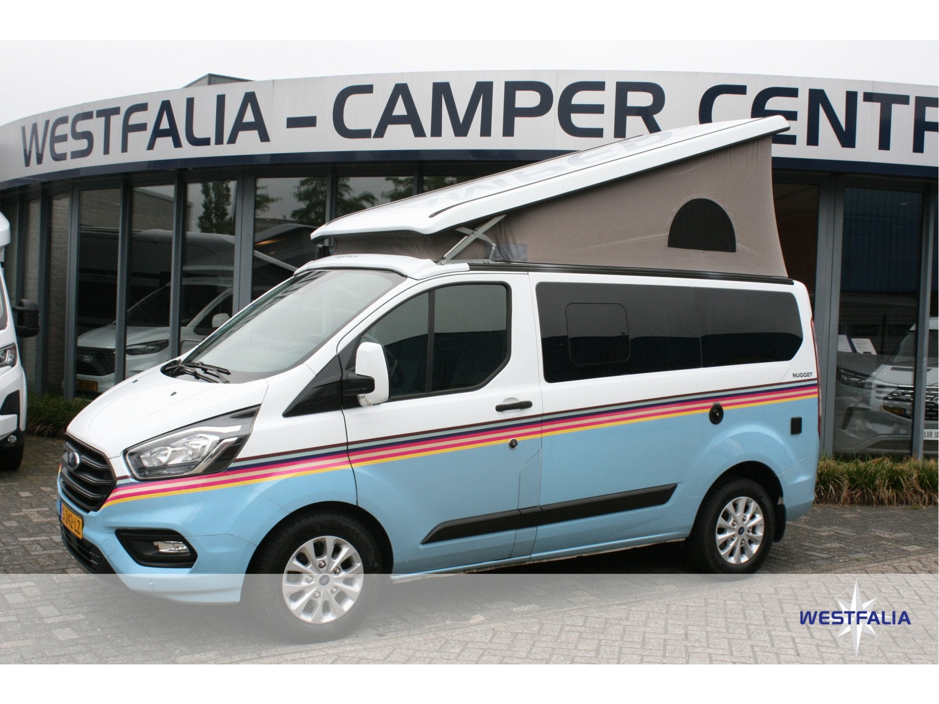 Westfalia FORD NUGGET 185pk Aut. (bj 2020), Caravans en Kamperen, Campers, Automaat, Buscamper of Camperbus, Diesel, Westfalia