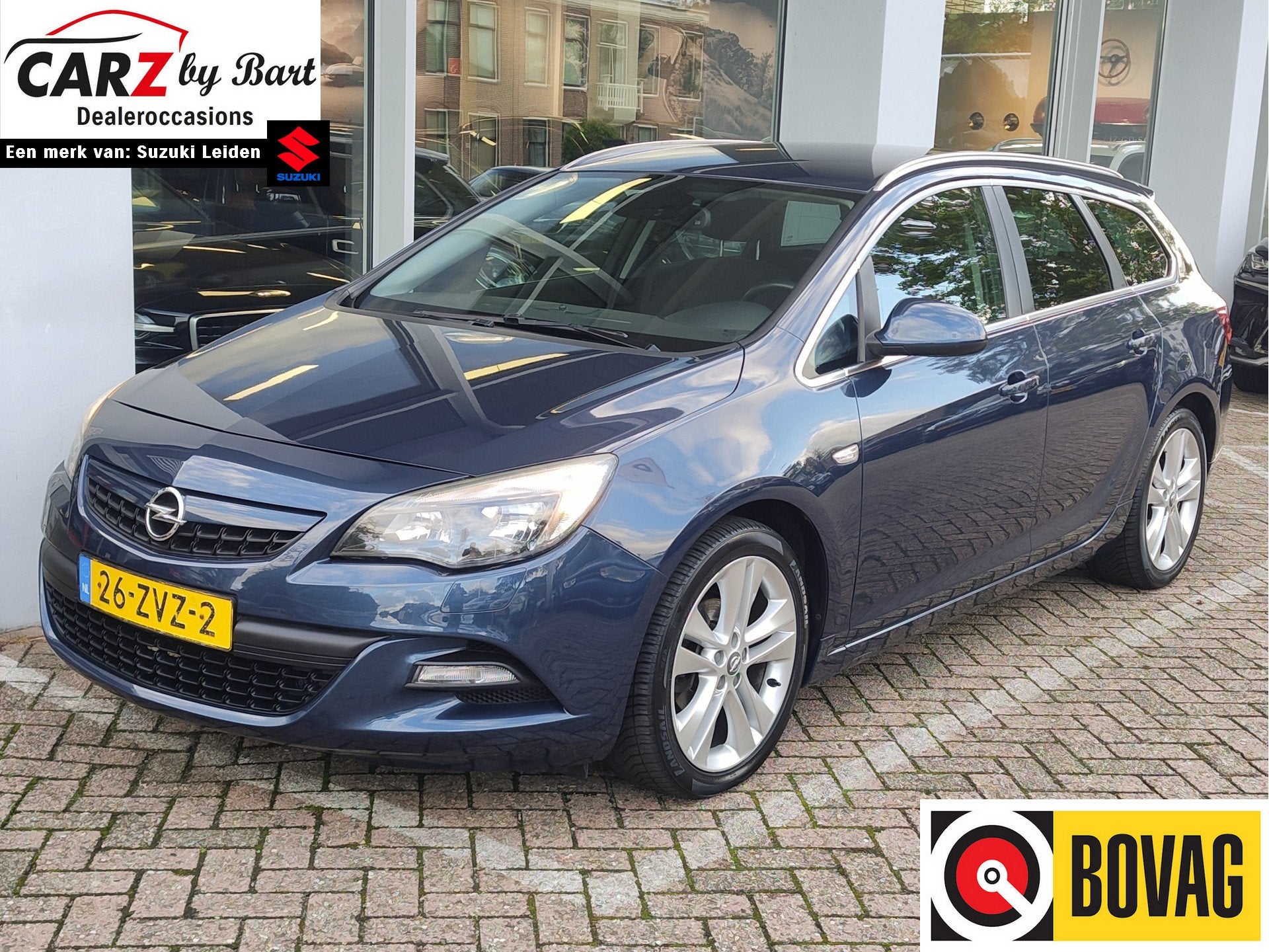 Opel Astra Sports Tourer 1.4 TURBO SPORT Navi | Clima | Spor, Voorwielaandrijving, Stof, Gebruikt, Zwart