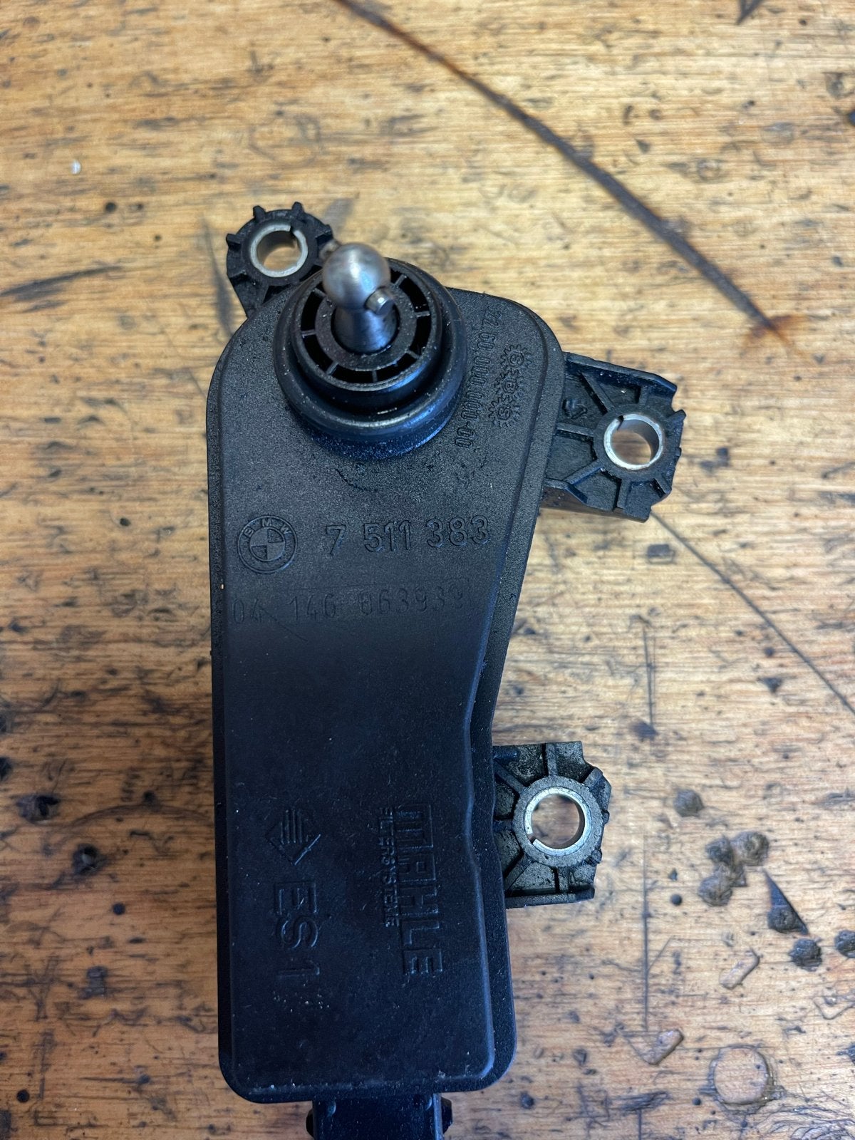 BMW Mahle gasklephuis sensor 7511383, Ophalen of Verzenden, Gebruikt, BMW