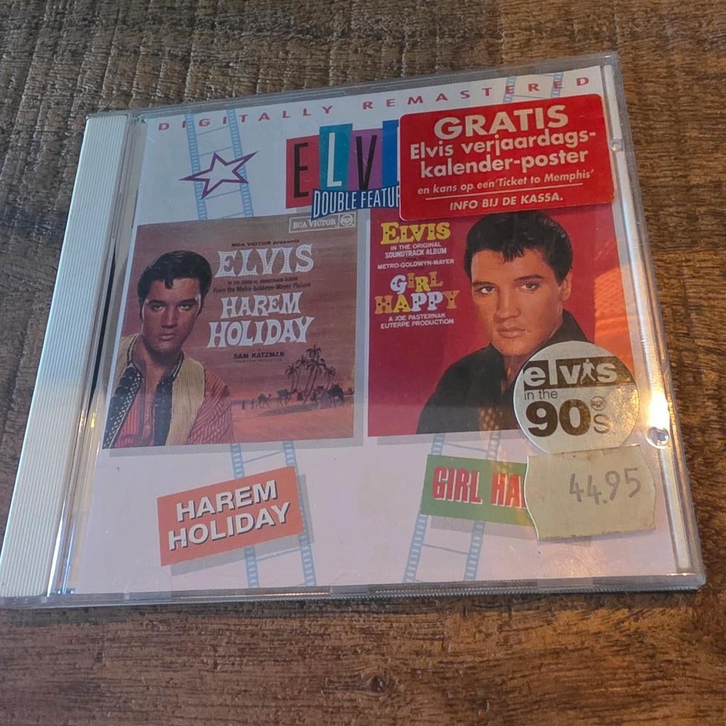 Elvis Presley - Harem Holiday / Girl Happy CD (Double, Cd's en Dvd's, Cd's | Pop, Zo goed als nieuw, Ophalen of Verzenden
