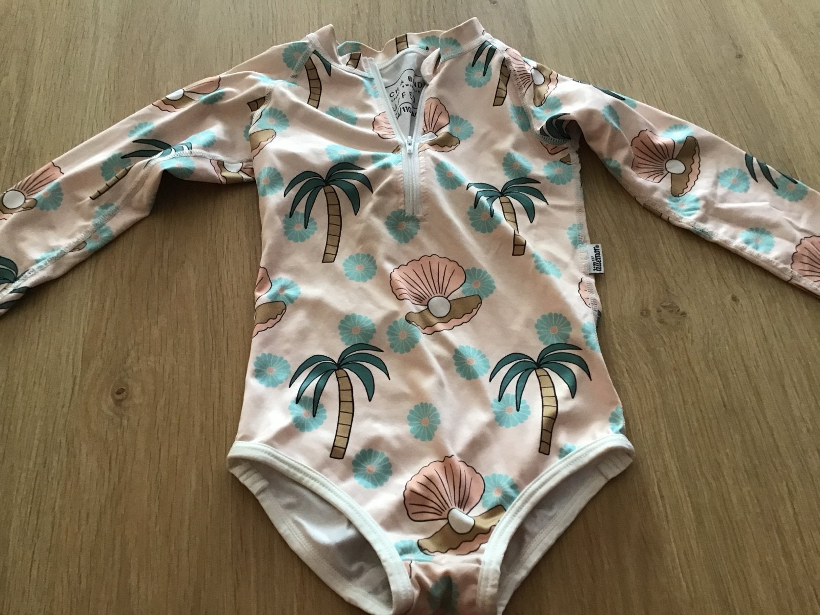 Roze badpak met UV bescherming 104 Beach en Bandits, Ophalen of Verzenden, Roze, Badpak
