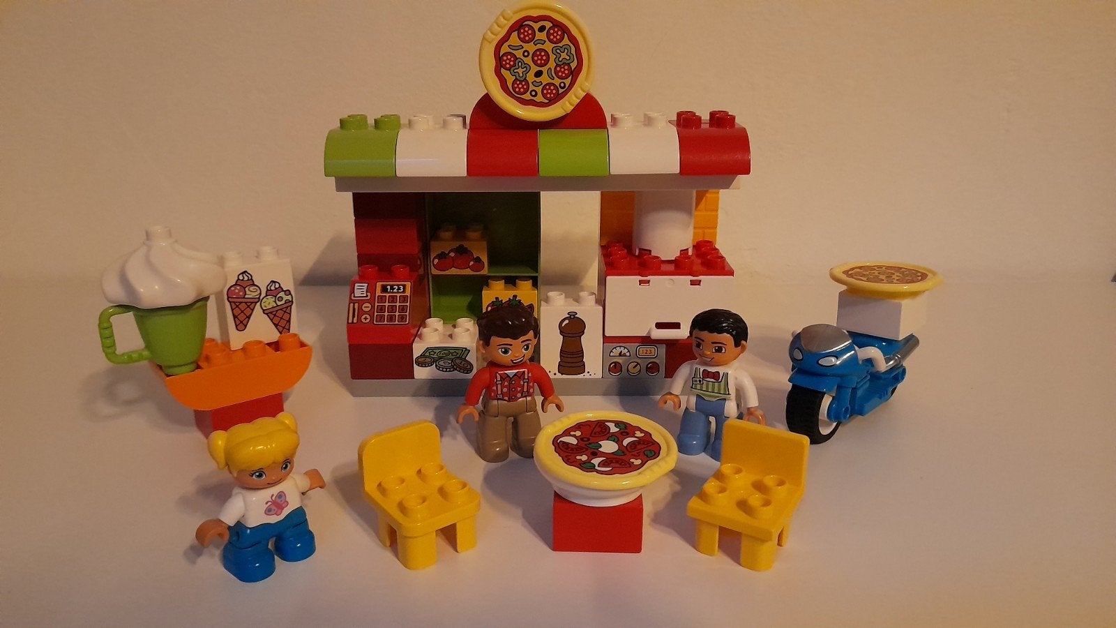 Lego Duplo Pizzeria 10834, Ophalen of Verzenden, Gebruikt, Duplo