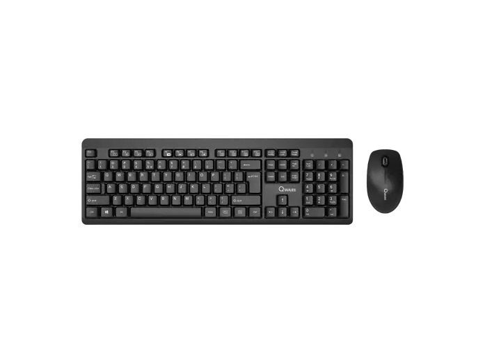 QWARE Nottingham Wireless Combo Toetsenbord & Muis - Nieuw, Nieuw, Ophalen of Verzenden, Draadloos, Qwerty
