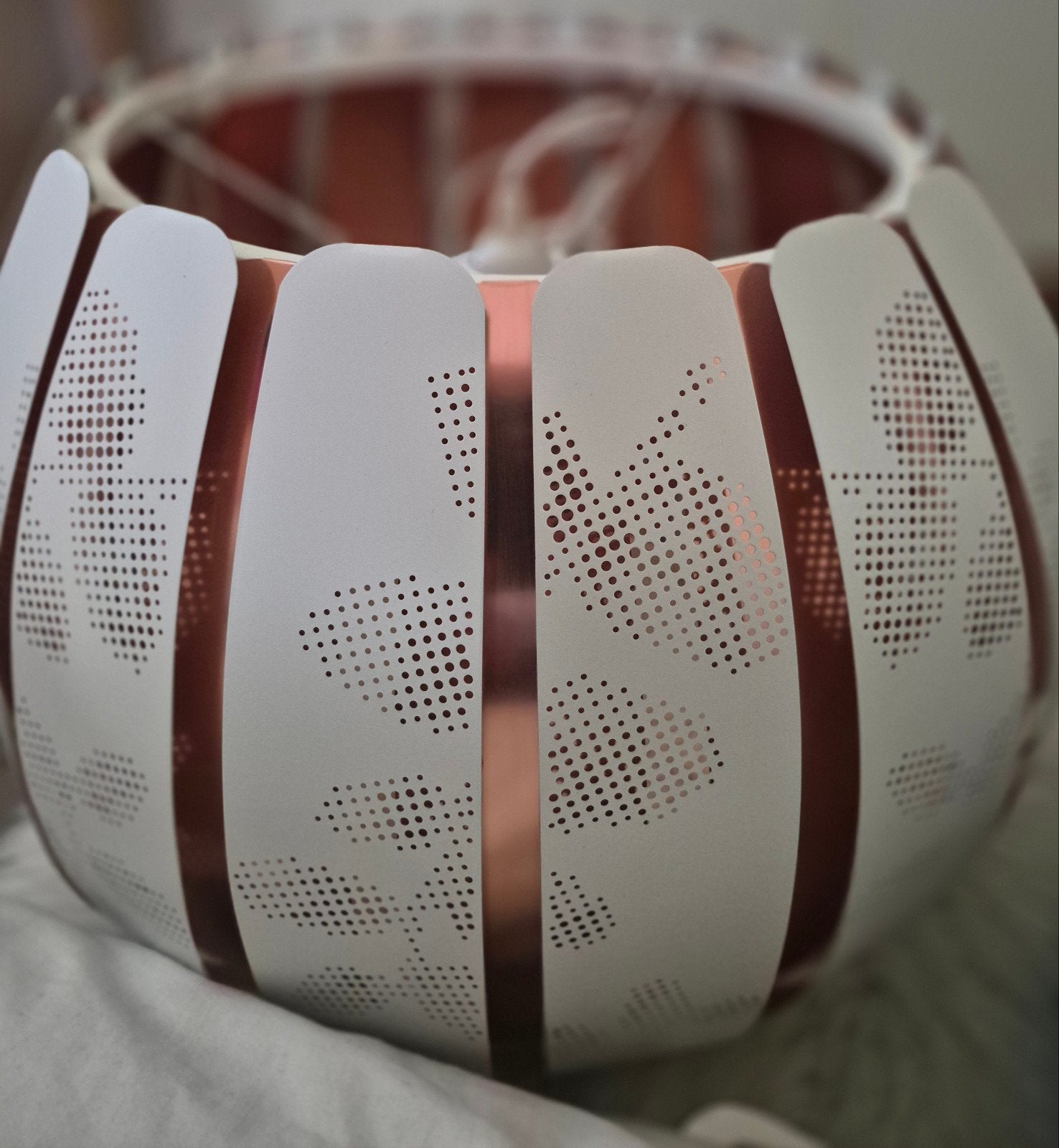 grote hanglamp IKEA, Ophalen