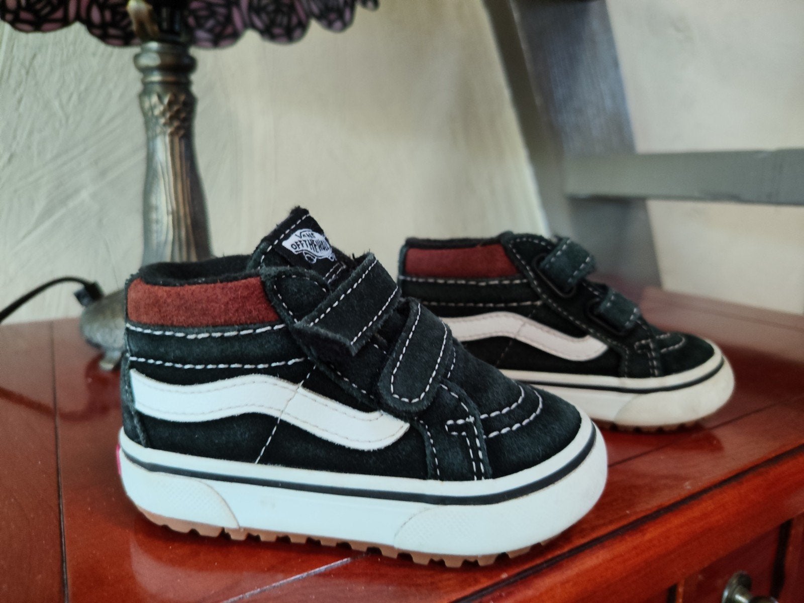zwarte Vans schoenen 21, Ophalen of Verzenden, Zo goed als nieuw, Jongen of Meisje, Schoenen