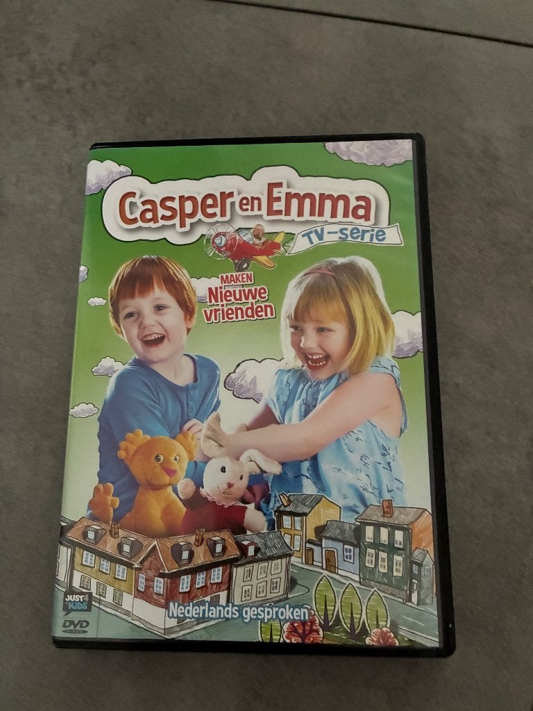 Casper en Emma maken nieuwe vrienden dvd, Alle leeftijden, Ophalen of Verzenden, Gebruikt