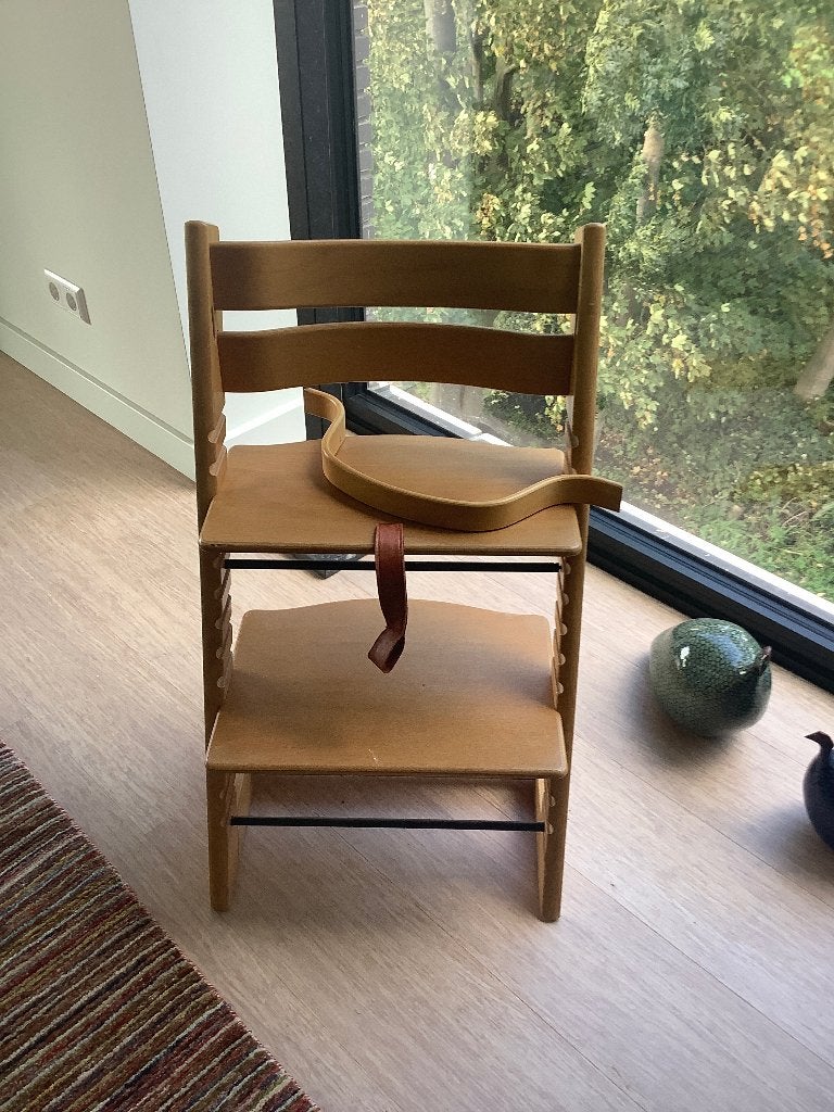 Stokke kinderstoel, Kinderen en Baby's, Ophalen, Gebruikt, Meegroeistoel, Aanschuifbaar