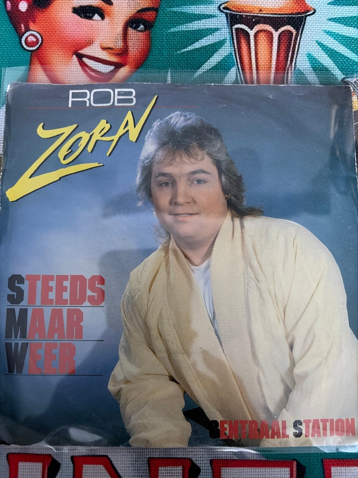 Rob Zorn - Steeds Maar Weer / Centraal Station (Vinyl Single, Gebruikt, 7 inch, EP, Nederlandstalig