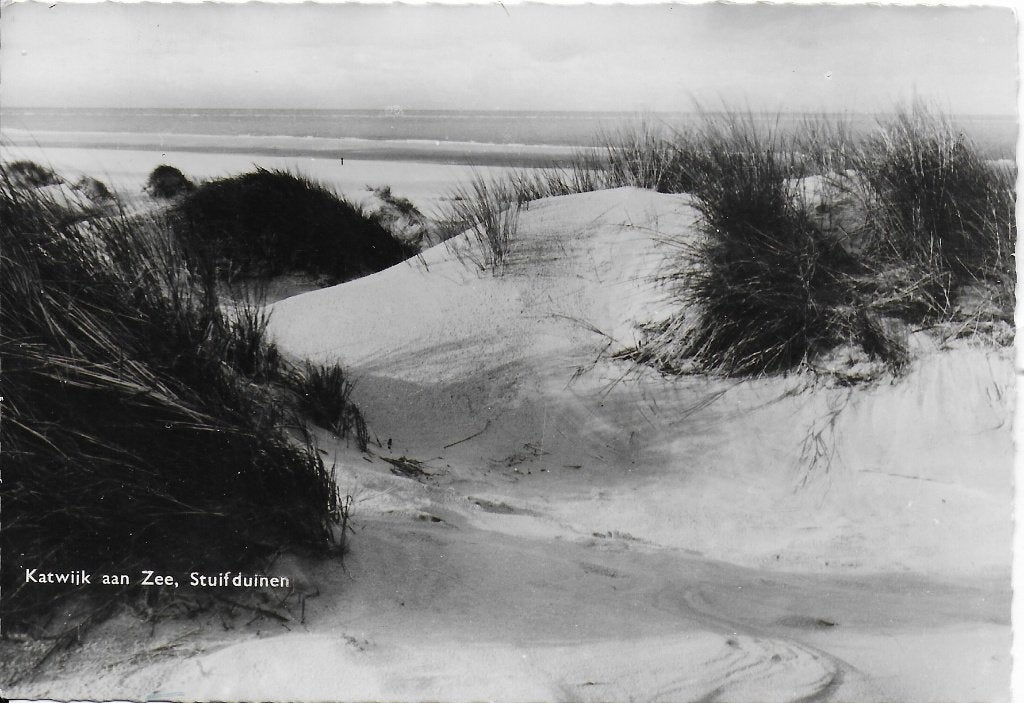 Pa59 Ongelopen ansichtkaart katwijk aan zee stuifduinen, Ophalen of Verzenden, 1960 tot 1980, Ongelopen, Zuid-Holland