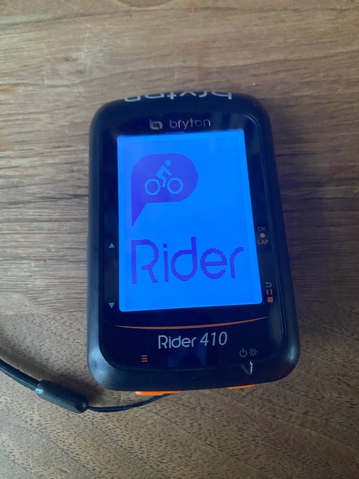 Bryton Rider 410 fietscomputer - Zo goed als nieuw, Fietsen en Brommers, Fietsaccessoires | Fietscomputers, Ophalen of Verzenden