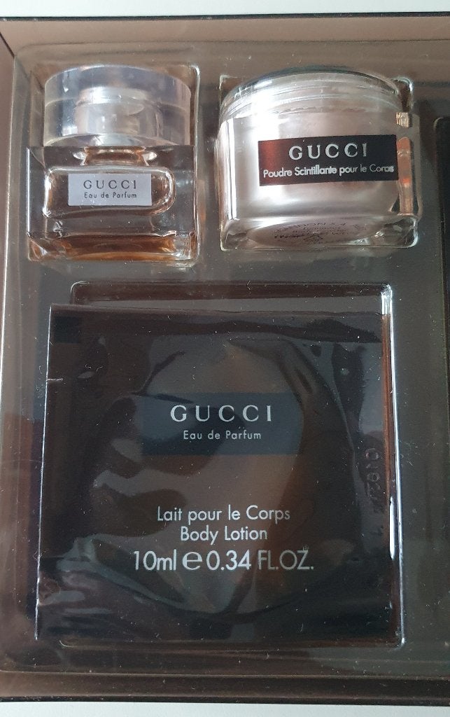 Gucci cadeauset Eau de Parfum in mooie doos NIEUW Vintage, Ophalen of Verzenden, Nieuw, Overige typen