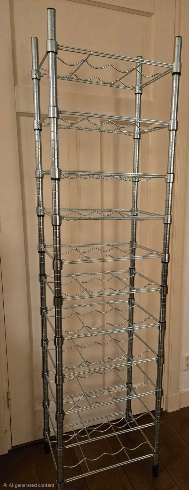 IKEA OMAR Bottle Shelf Tower, Ophalen, Gebruikt, Metaal, 25 flessen of meer