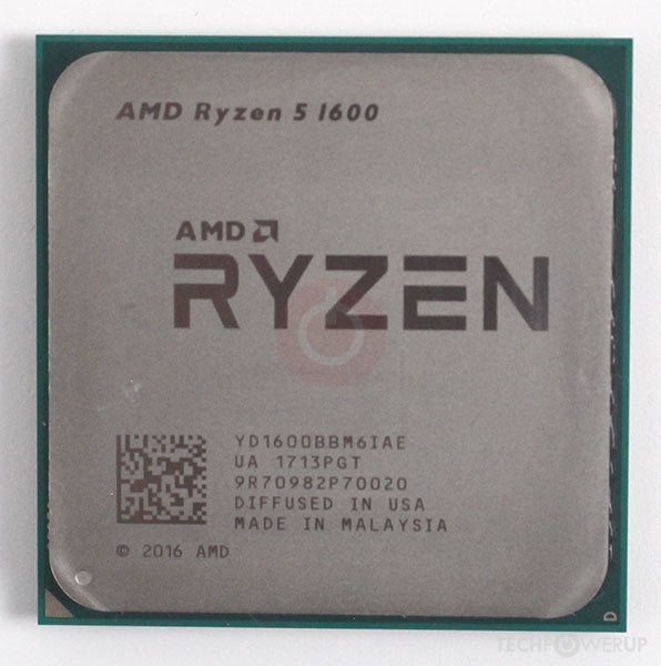 Ryzen 5 1600, Verzenden, AMD Ryzen 5, Zo goed als nieuw, Socket AM4