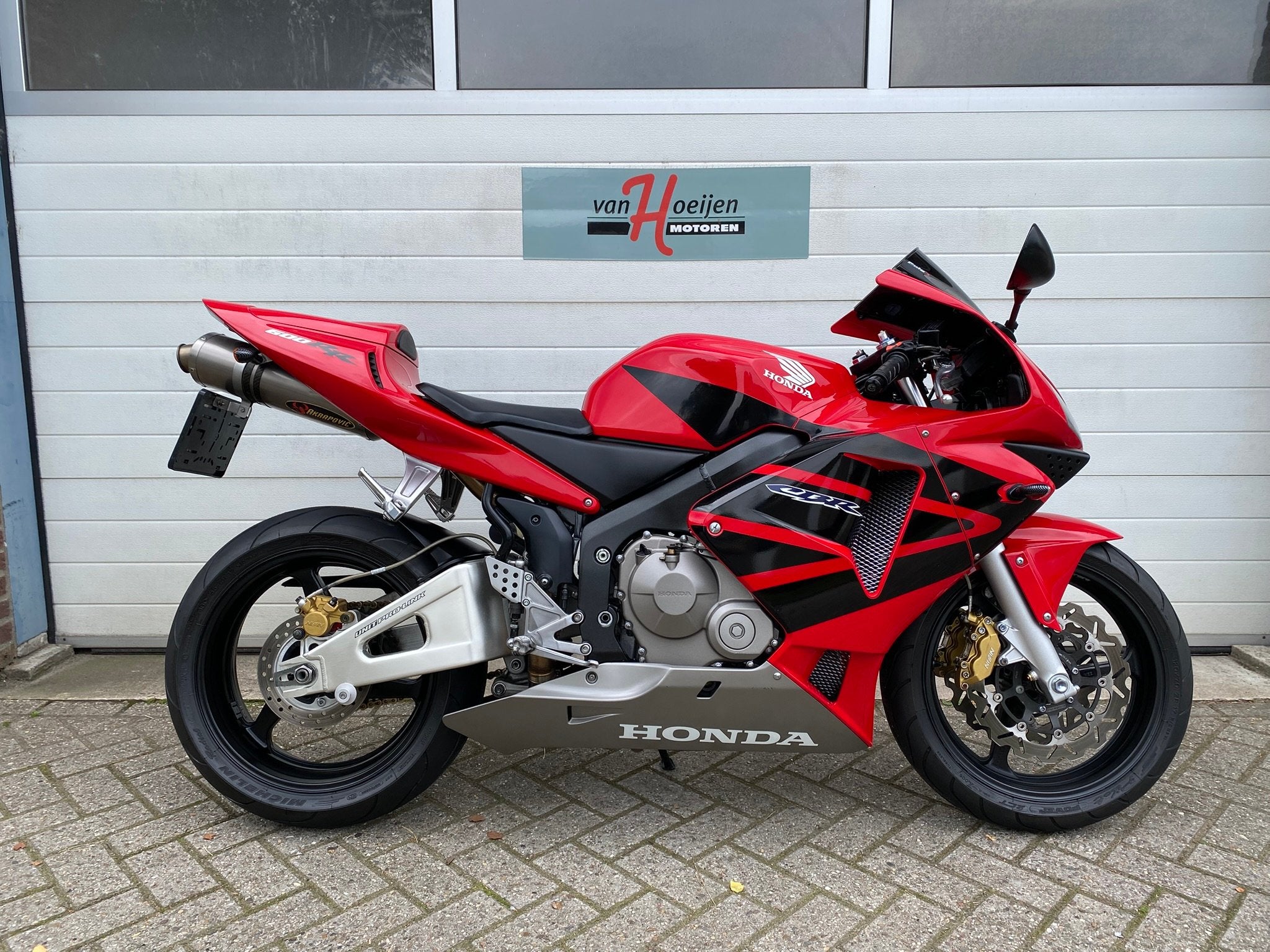 Honda CBR600RR SPORT AKRAPOVIC! (bj 2003), Motoren, Sport, Meer dan 35 kW, 599 cc, Gebruikt