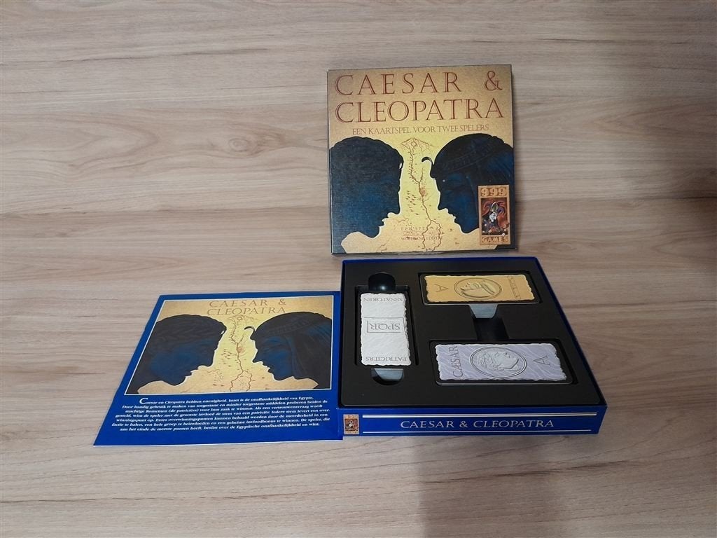 Caesar en Cleopatra - 999 games - s3112, Verzenden, Zo goed als nieuw