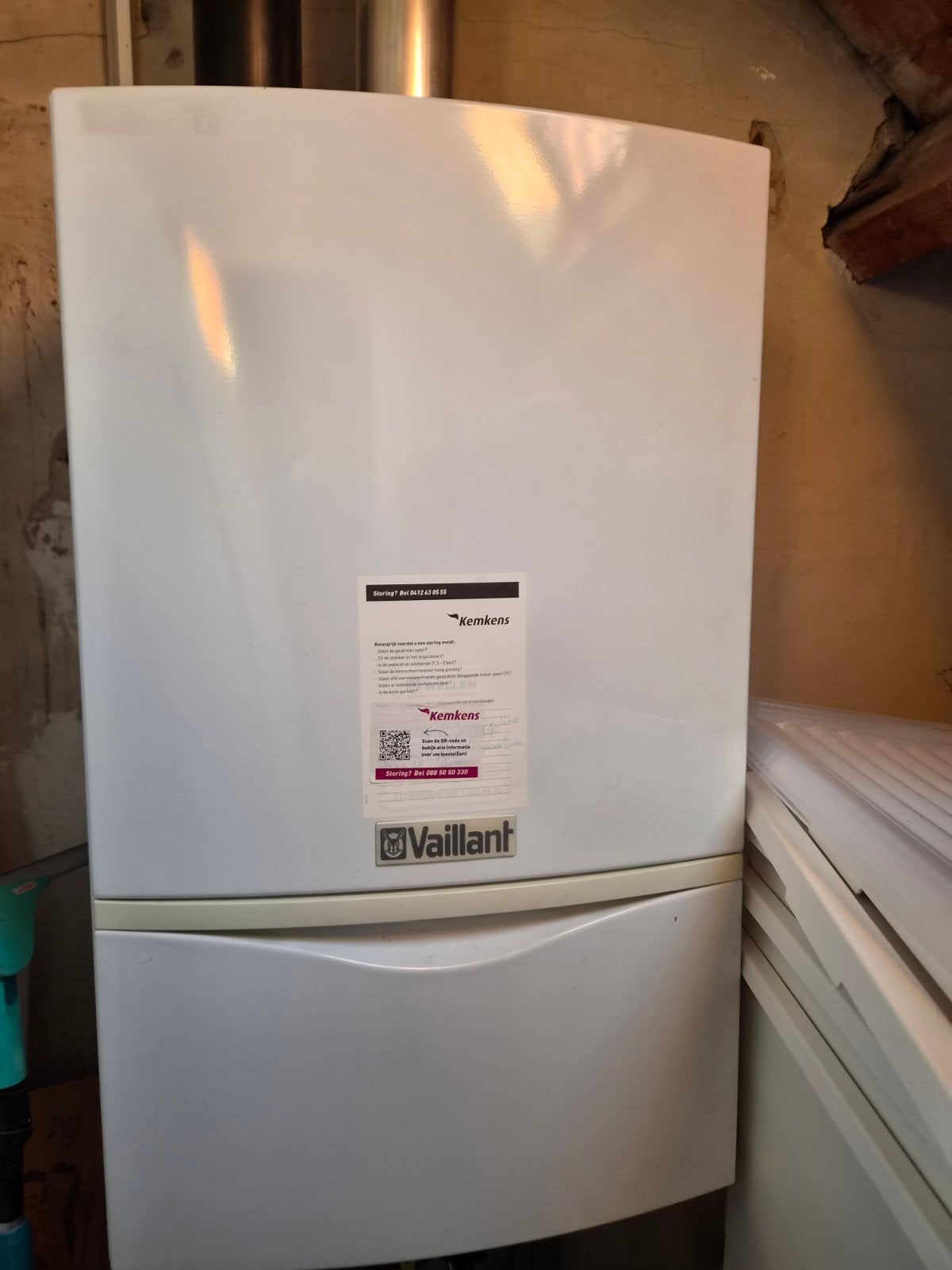 Vaillant CW4 Ketel met nieuwe pomp, uit 2007, Ophalen