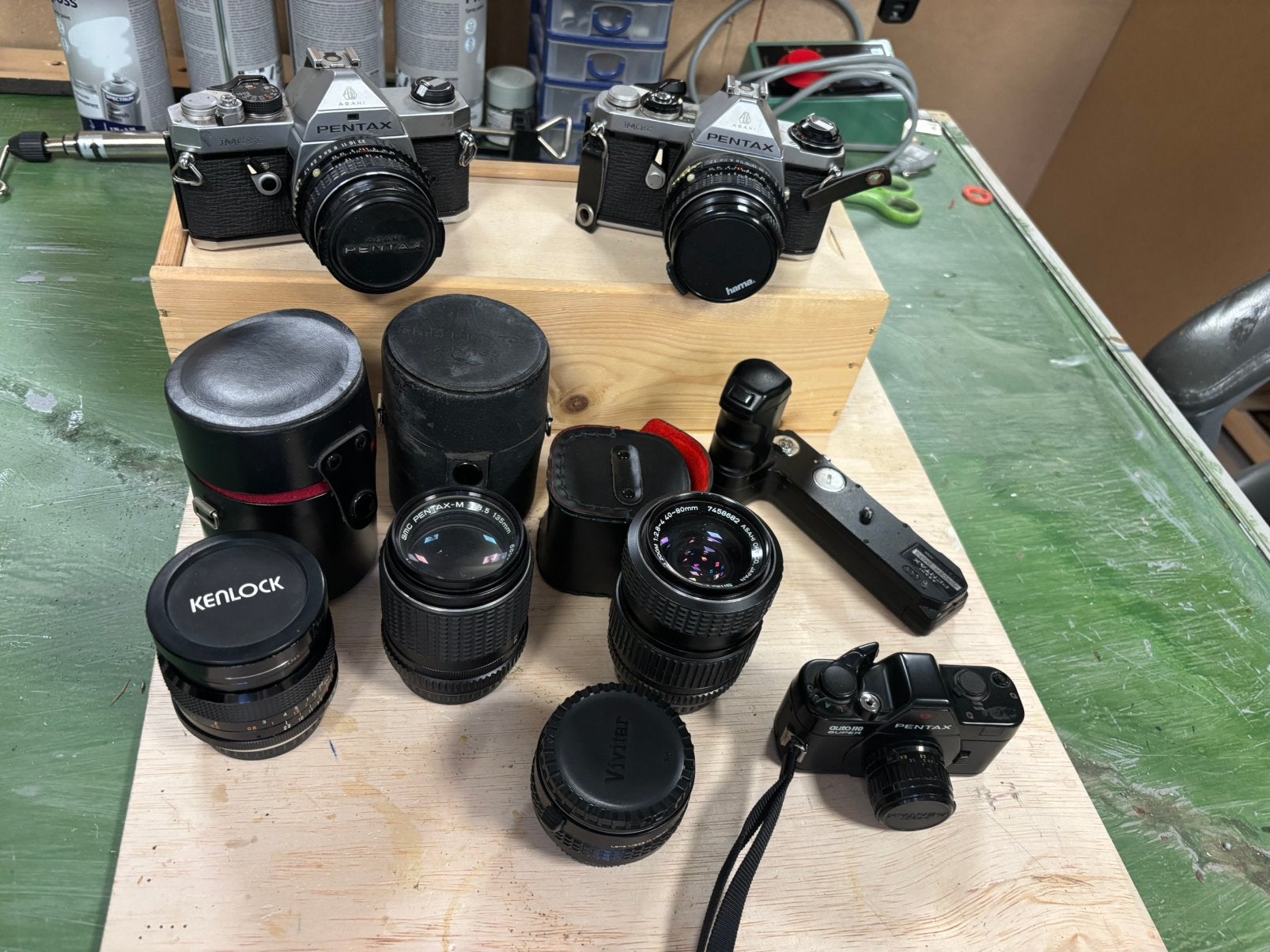 Pentax collectie, Ophalen, Gebruikt, Spiegelreflex, Pentax