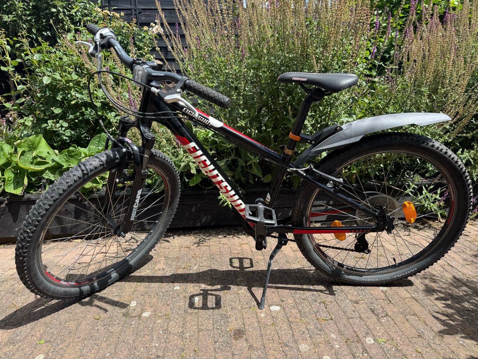 Eightshot Mountainbike kinderfiets, Fietsen en Brommers, Ophalen, Gebruikt, Velgrem, 20 inch of meer
