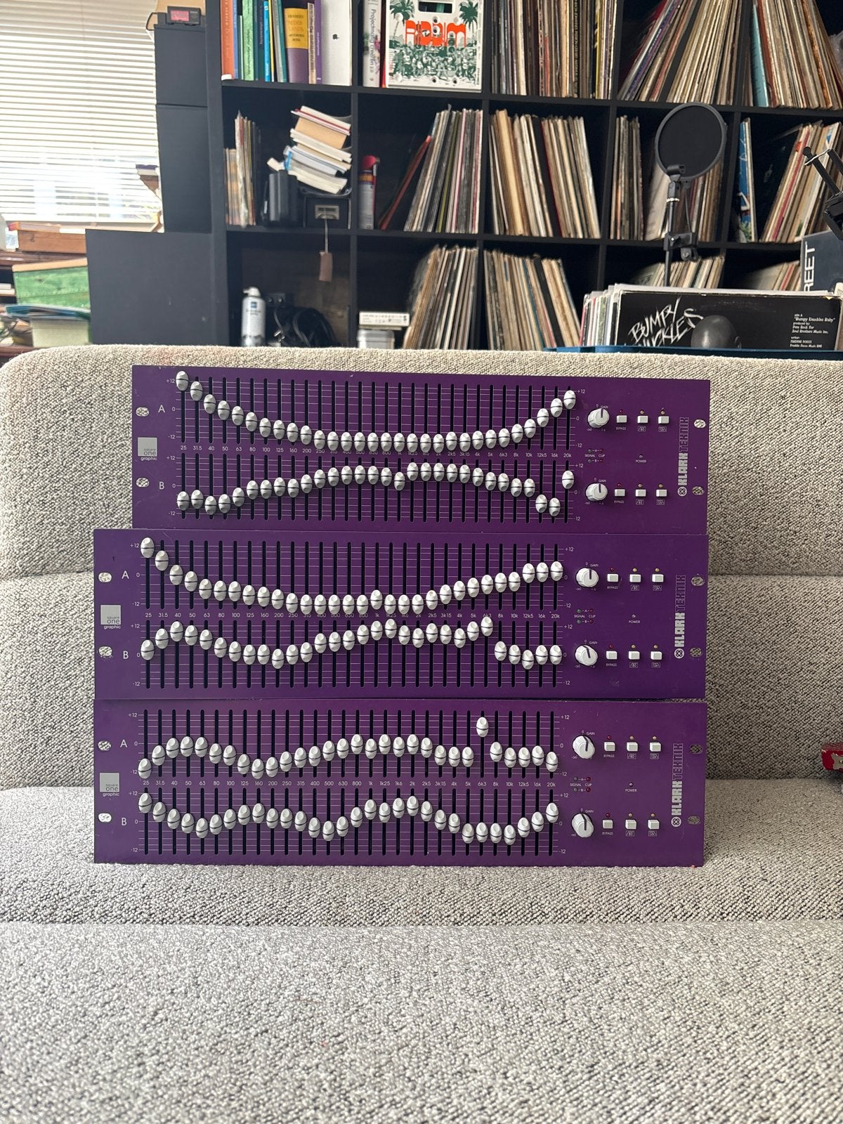Klark Teknik SQ1G Equalizers - 3 stuks beschikbaar, Muziek en Instrumenten, Ophalen of Verzenden, Gebruikt