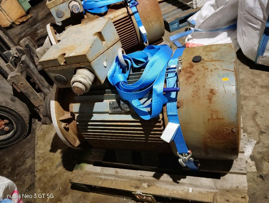 elektromotor, Ophalen of Verzenden, Gebruikt, Elektromotor, 1400 tot 1800 rpm