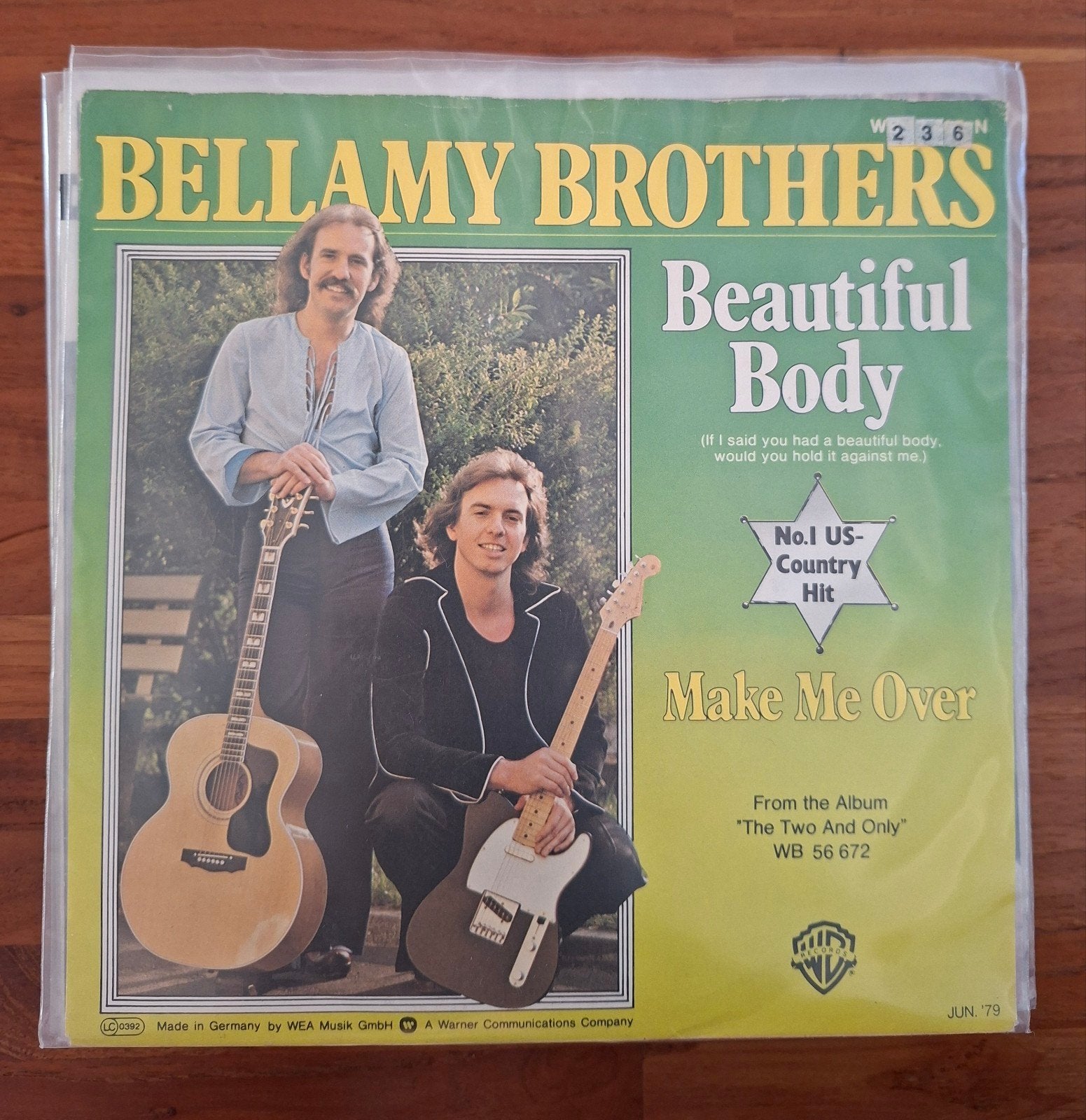 Bellamy brothers  - Beautiful body  - Single is TOP, Ophalen of Verzenden, Gebruikt, 7 inch, Pop