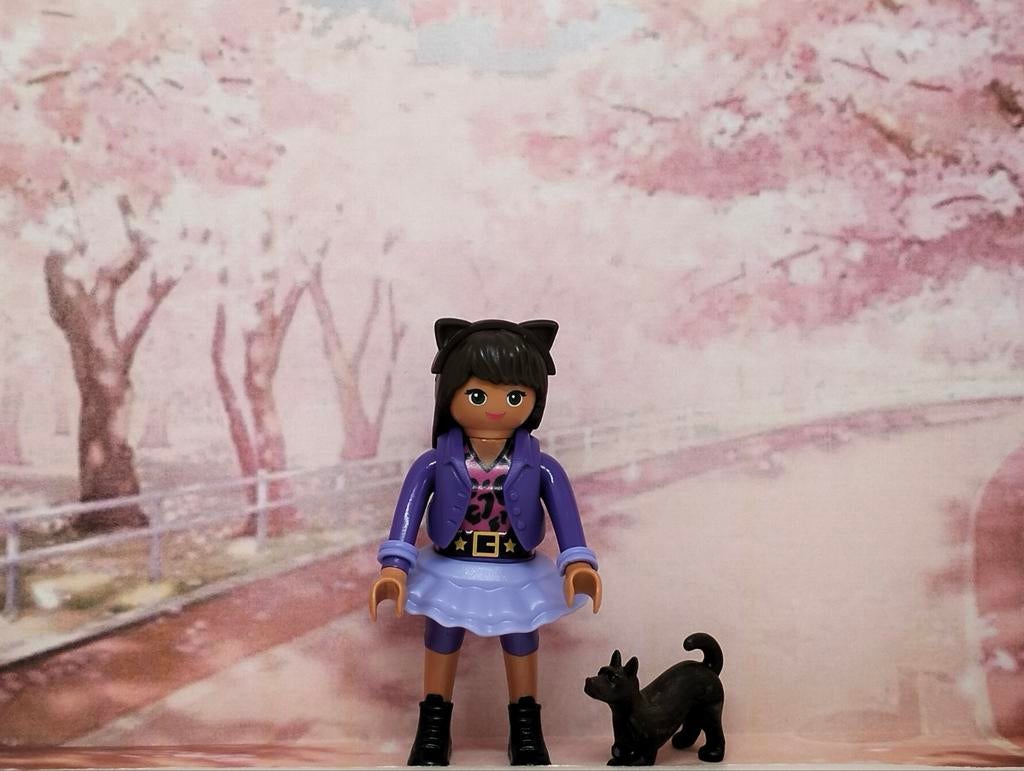 NIEUW KATTENMEISJE, Kinderen en Baby's, Speelgoed | Playmobil, Ophalen of Verzenden, Nieuw