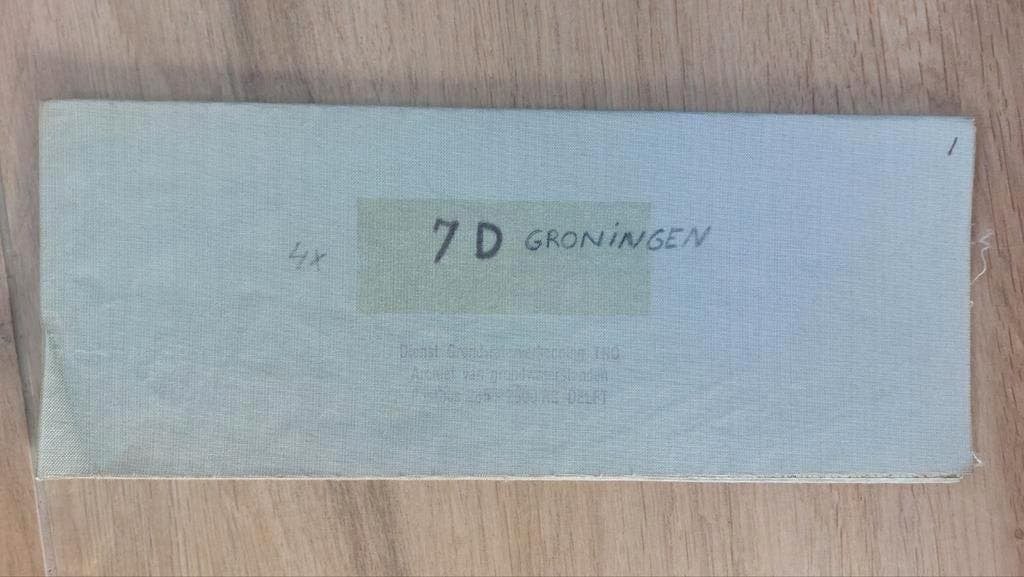 7D Groningen Haren Zuidwolde Felland Stafkaart uit 1982, Topografische Dienst Nederland, Ophalen of Verzenden, 1800 tot 2000, Nederland