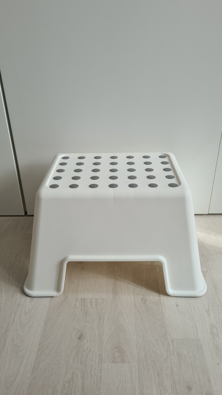 Witte Ikea Bolmen antislip badkamerkruk, Ophalen, Zo goed als nieuw, Kunststof