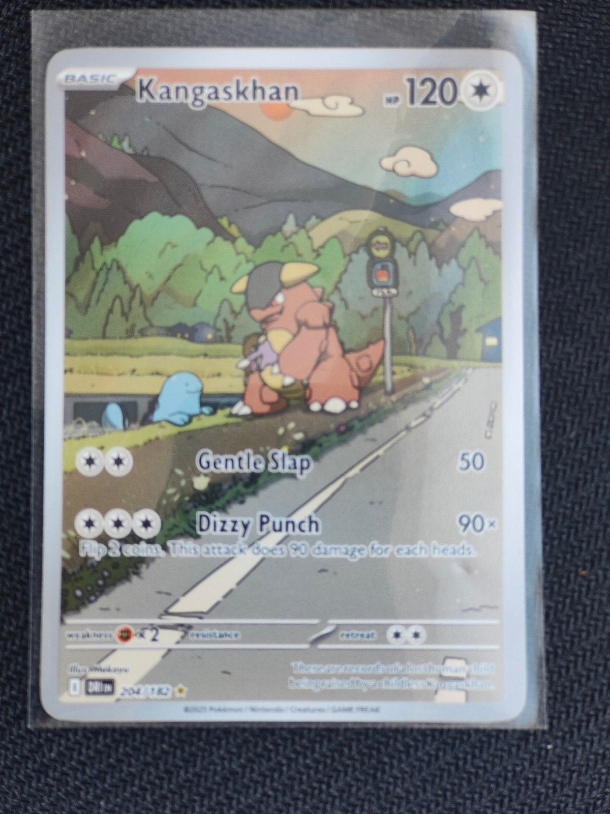 Kangaskhan DRI 204/182 NM - Pokémon Kaart, Ophalen of Verzenden, Zo goed als nieuw, Losse kaart